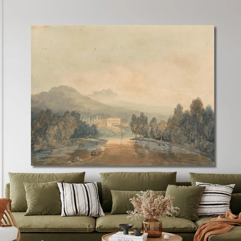 Villa Salviati Sur L'Arno Joseph Mallord William Turner