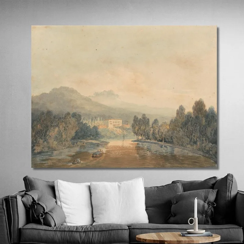 Villa Salviati Sur L'Arno Joseph Mallord William Turner