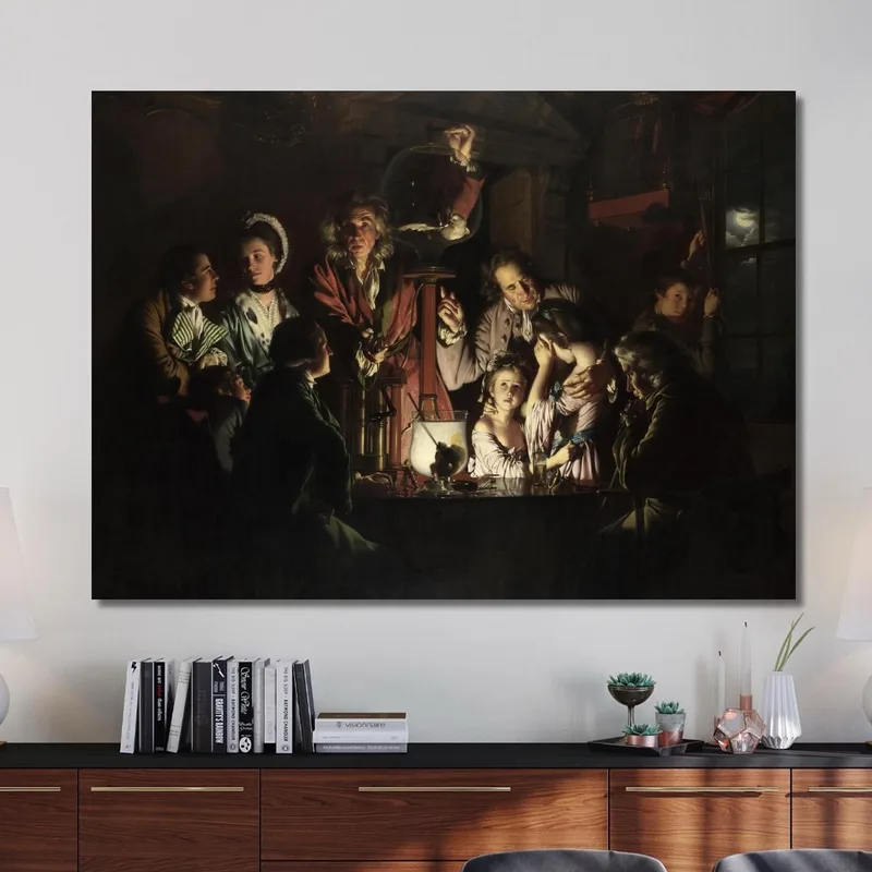 An Experiment On A Bird In An Air Pump Joseph Wright of Derby