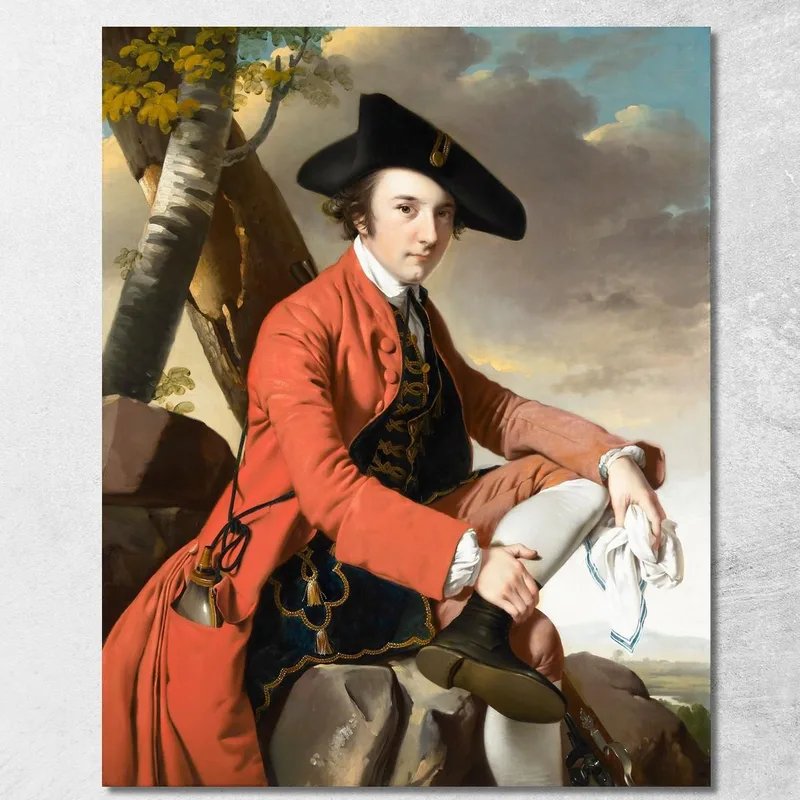 Fleetwood Hesketh Joseph Wright of Derby quadro stampa su tela