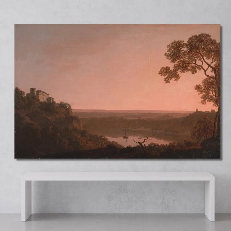 Lago Nemi Joseph Wright of Derby