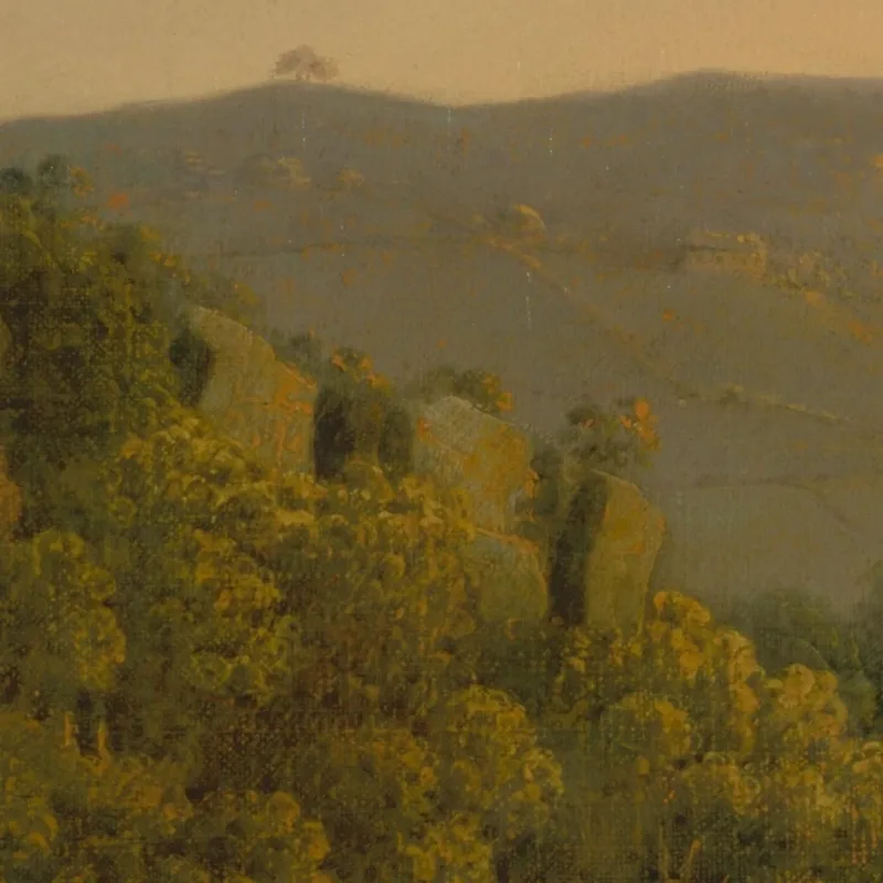 Matlock Dale Mit Blick Auf Den Black Rock Escarpment Joseph Wright of Derby