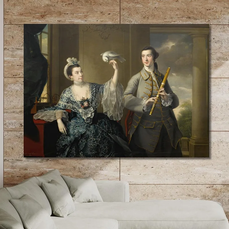 Mr. Und Mrs. William Chase Joseph Wright of Derby