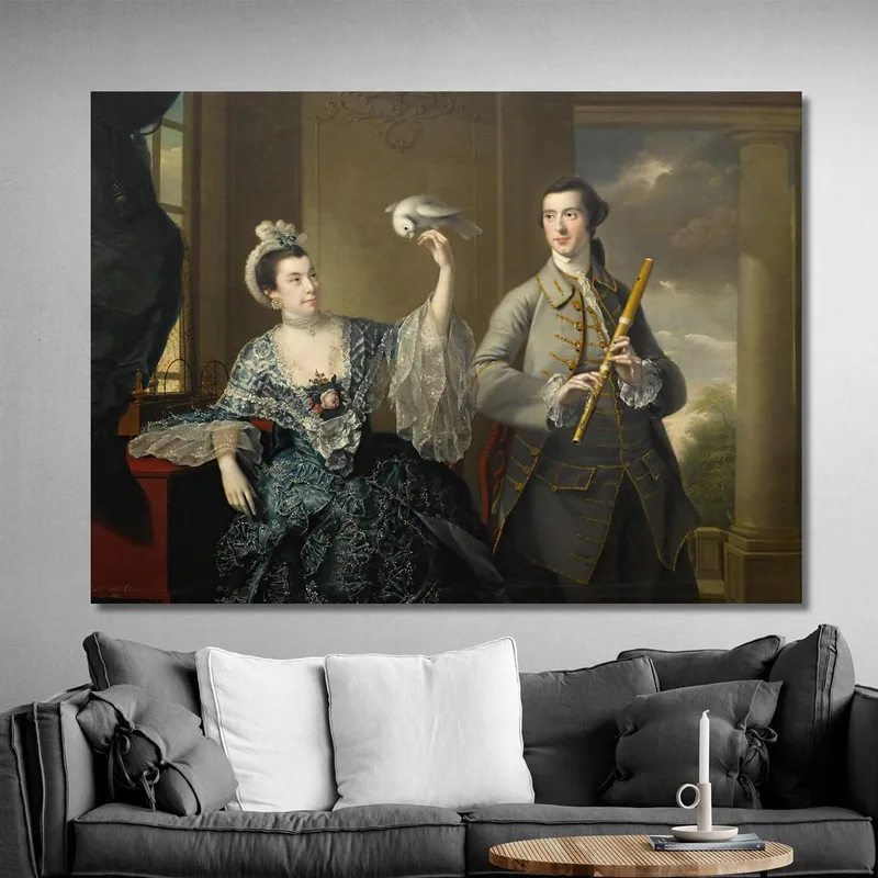 Mr. Und Mrs. William Chase Joseph Wright of Derby