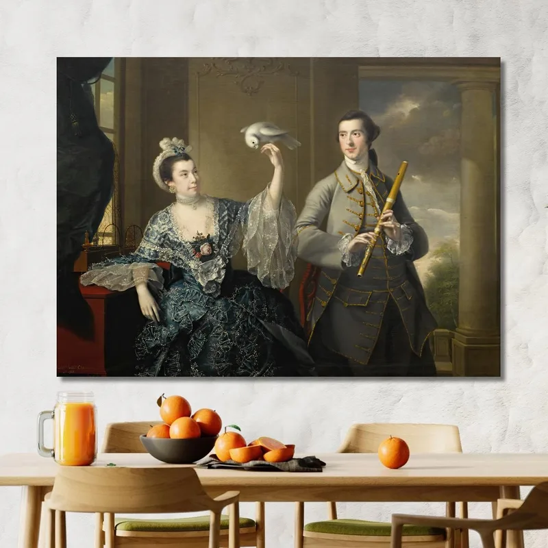 Mr. Und Mrs. William Chase Joseph Wright of Derby