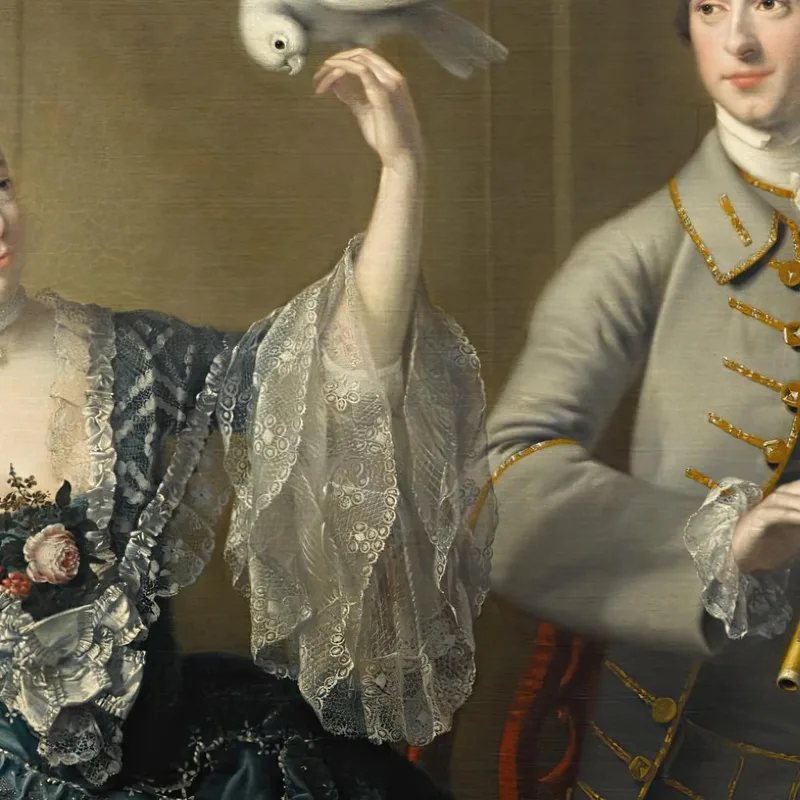 Mr. Und Mrs. William Chase Joseph Wright of Derby