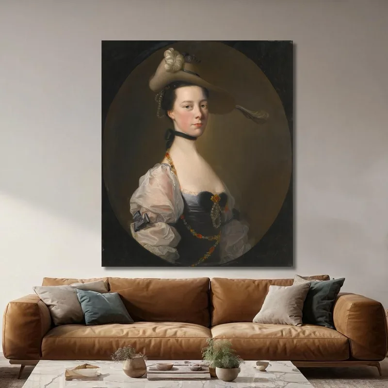 Retrato De Una Dama Joseph Wright of Derby