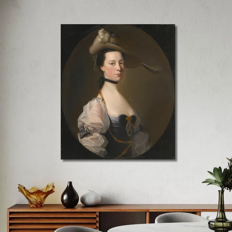 Retrato De Una Dama Joseph Wright of Derby