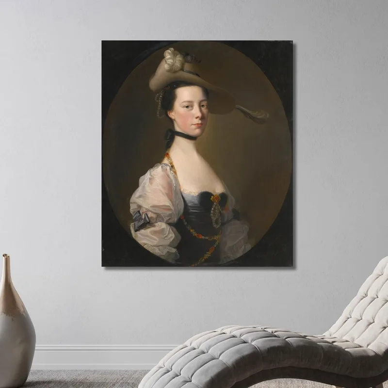 Retrato De Una Dama Joseph Wright of Derby