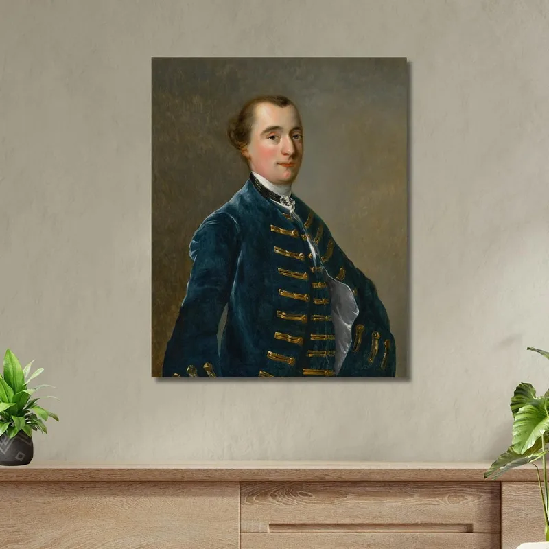 Retrato De Sampson Copestake De Kirk Langley Joseph Wright of Derby