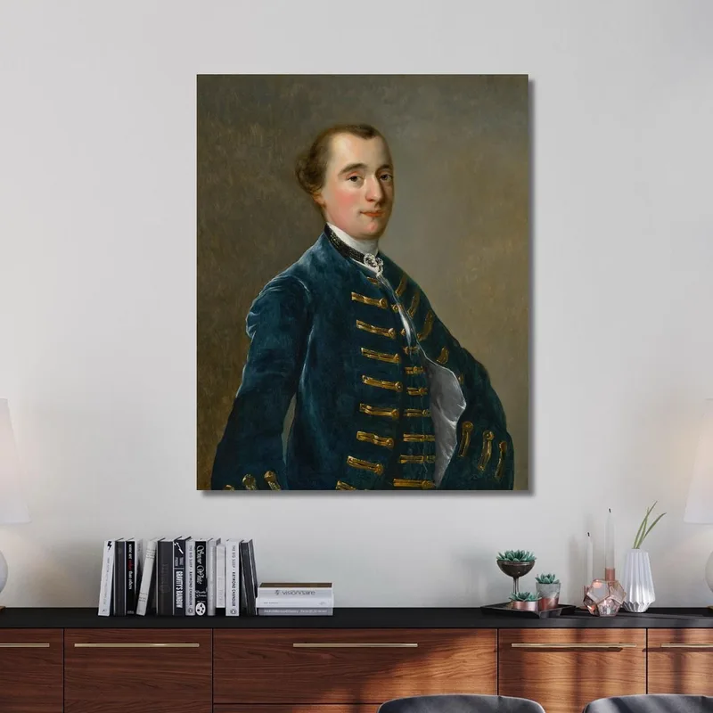 Retrato De Sampson Copestake De Kirk Langley Joseph Wright of Derby