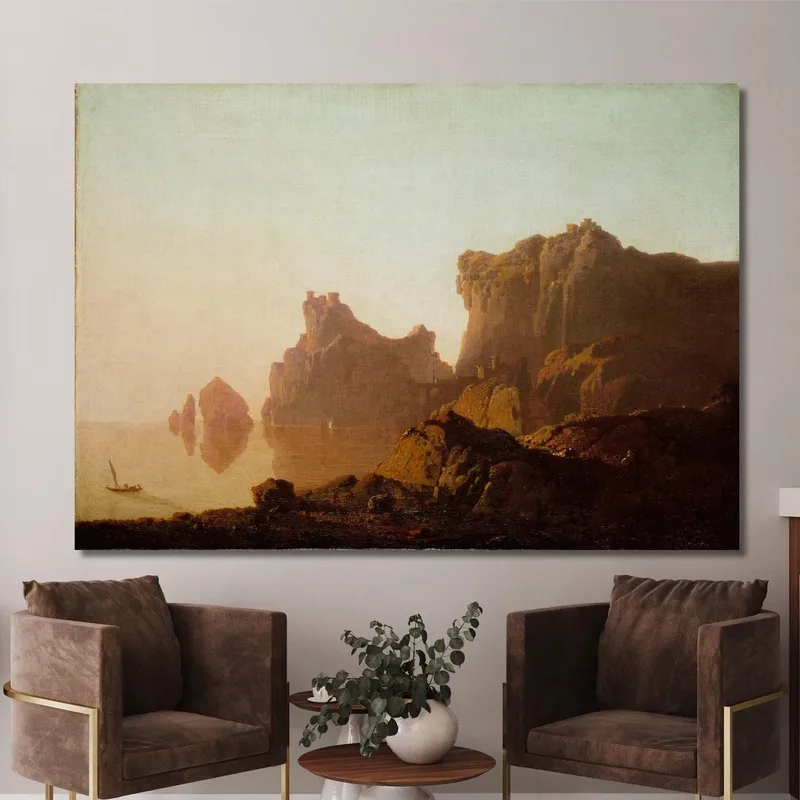 El Golfo De Salerno Joseph Wright of Derby