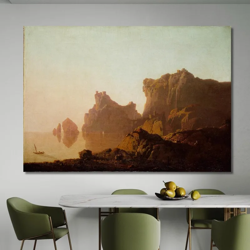 El Golfo De Salerno Joseph Wright of Derby
