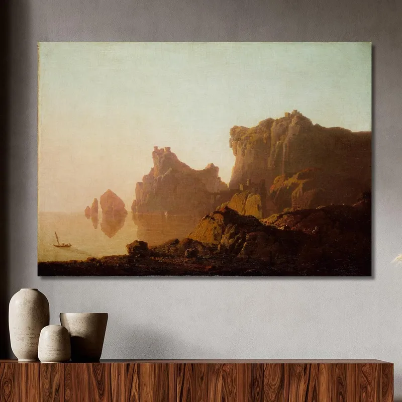 El Golfo De Salerno Joseph Wright of Derby