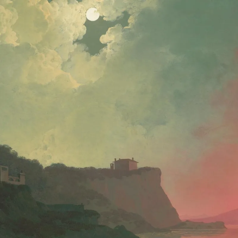 El Vesubio En Erupción Visto Desde Posillipo Joseph Wright of Derby