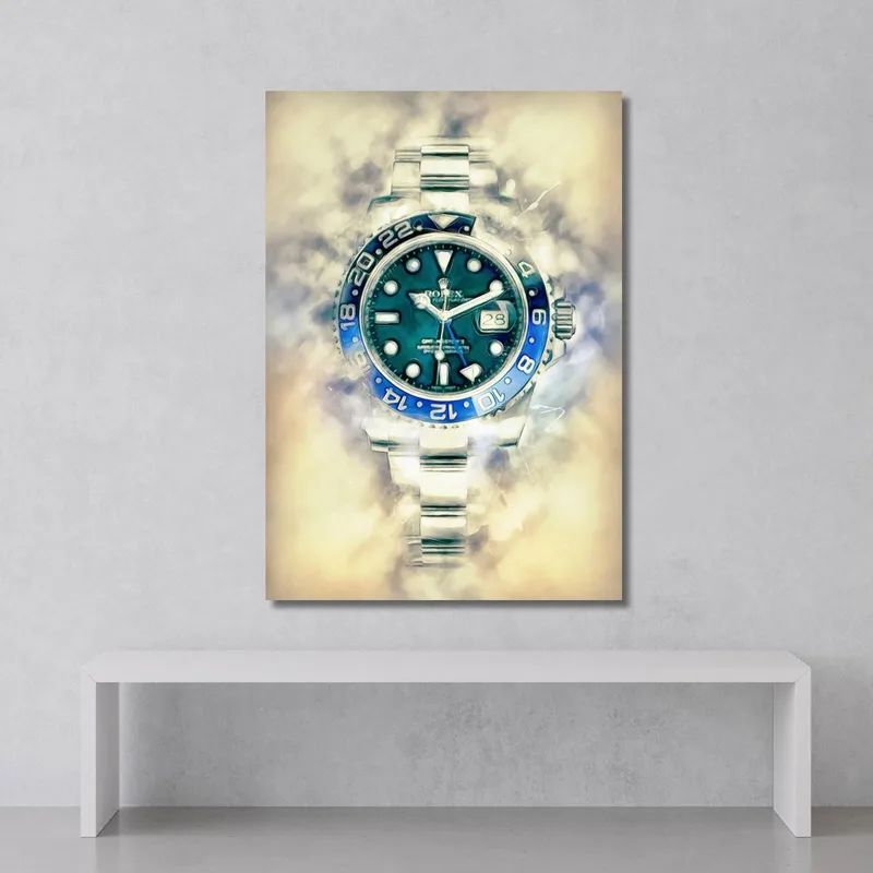 Cuadro Moderno Reloj Rolex Obfuscated Dream