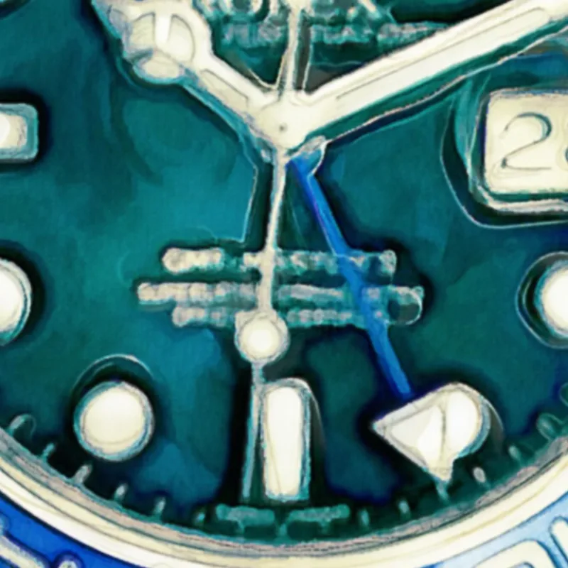 Cuadro Moderno Reloj Rolex Obfuscated Dream