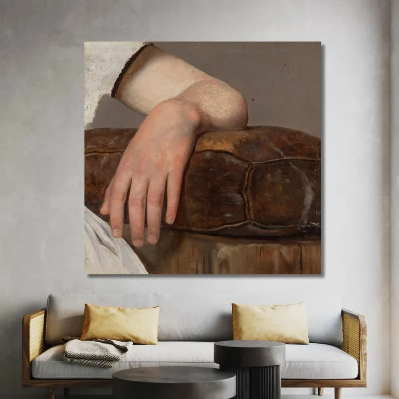 El Brazo De Una Mujer Adolph Tidemand