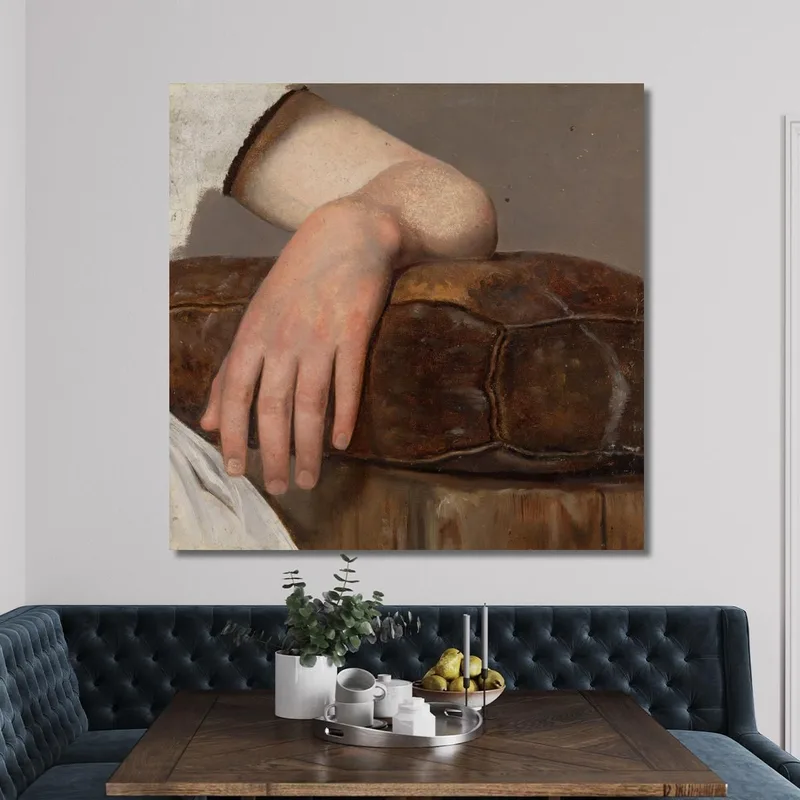 El Brazo De Una Mujer Adolph Tidemand