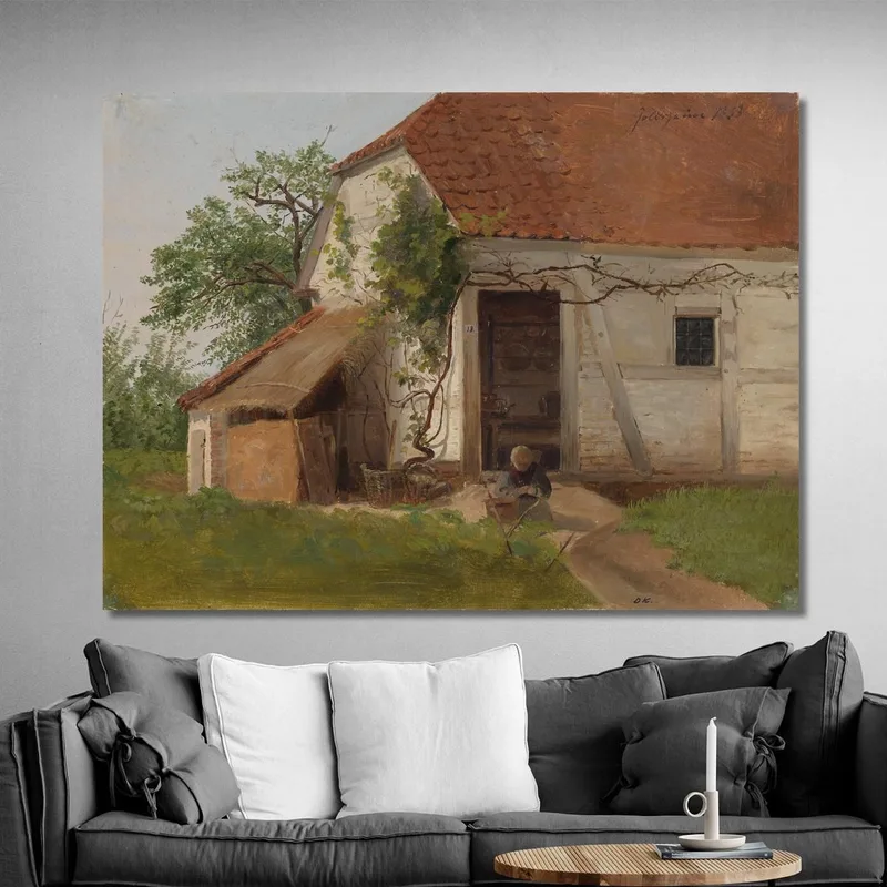 Granja En Goldsheim Adolph Tidemand