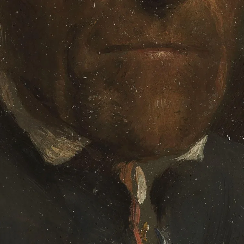 Retrato De Un Campesino De Voss Adolph Tidemand