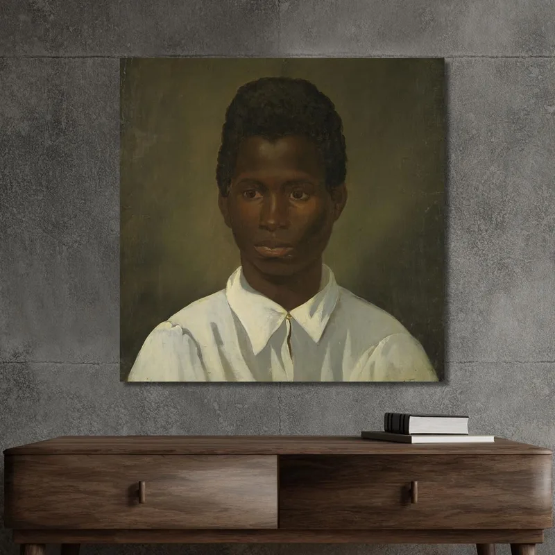 Retrato De Un Joven Adolph Tidemand