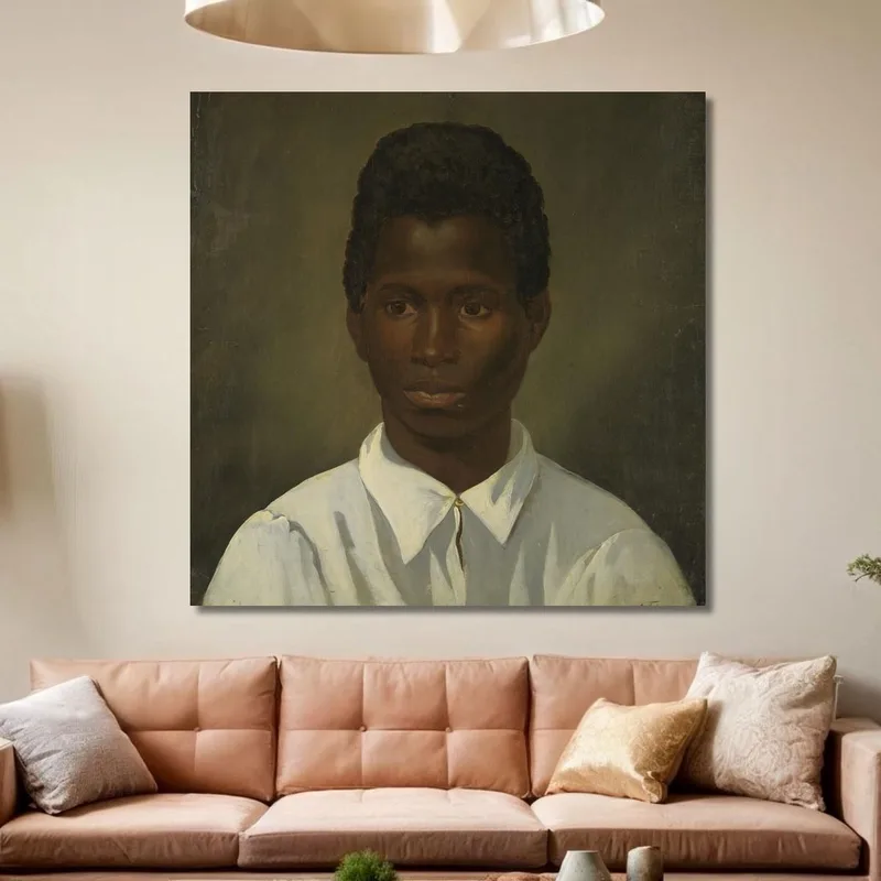 Retrato De Un Joven Adolph Tidemand