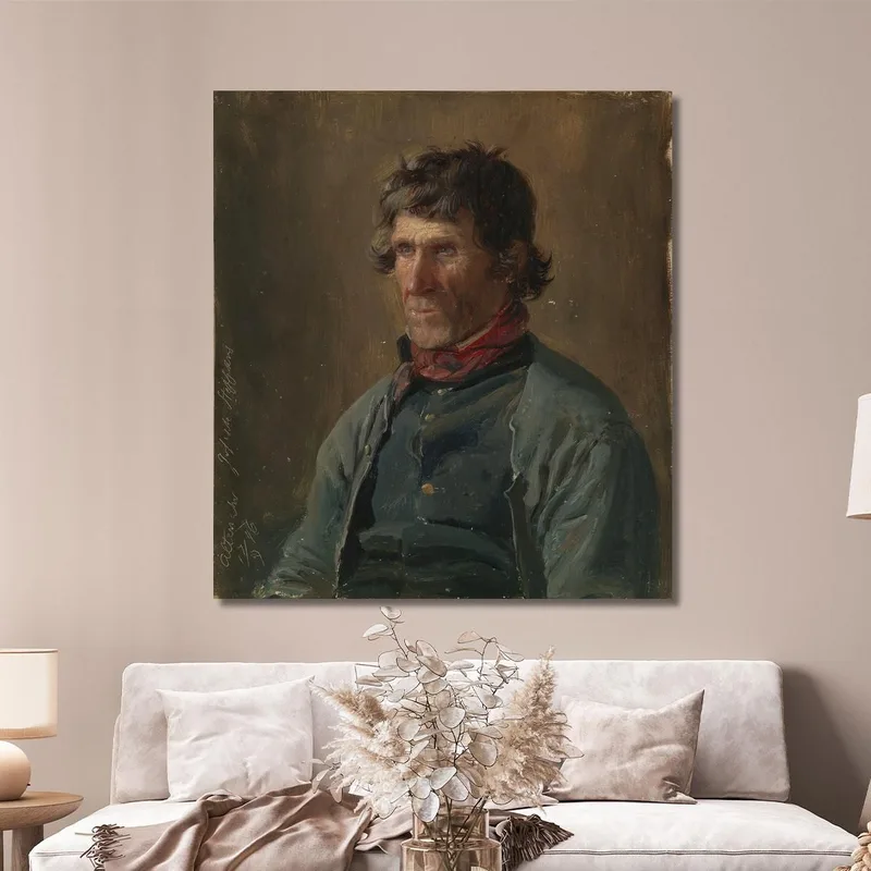 Retrato De Joseph Steffens De Altenahr Adolph Tidemand