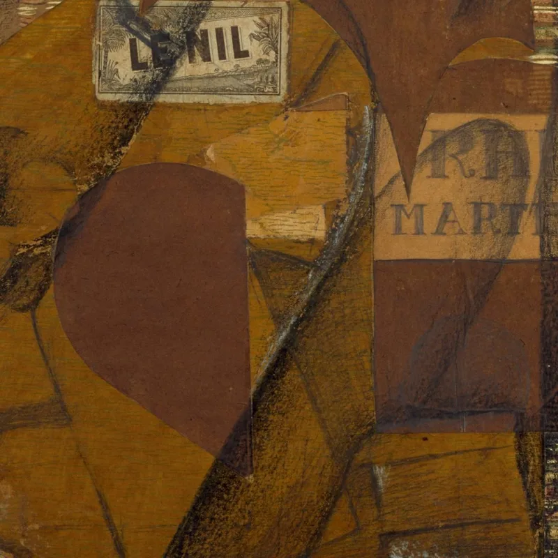 Bottiglia Di Rum E Giornale Juan Gris