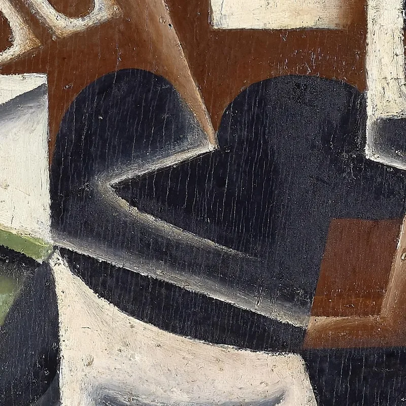 Pipa De Frutero Y Periódico. Juan Gris