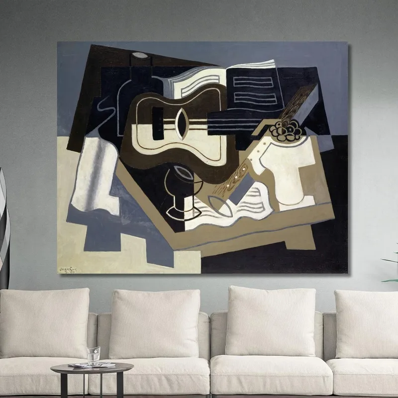 Gitarre Und Klarinette Juan Gris
