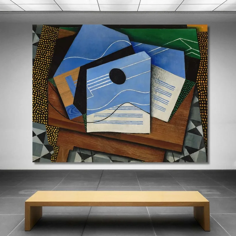 Chitarra Su Un Tavolo Juan Gris