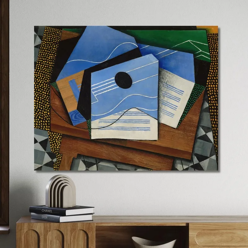 Chitarra Su Un Tavolo Juan Gris