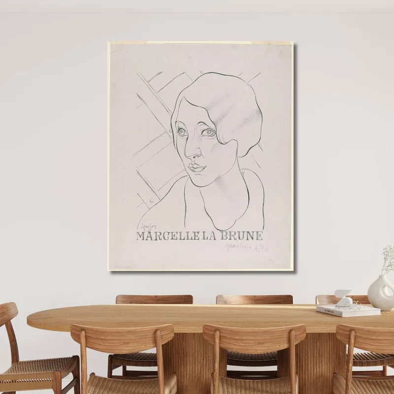 Marcelle Die Brünette Juan Gris