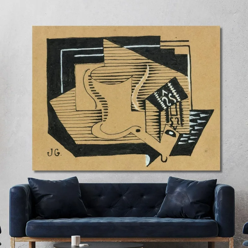Naturaleza Muerta Con Compotier Juan Gris
