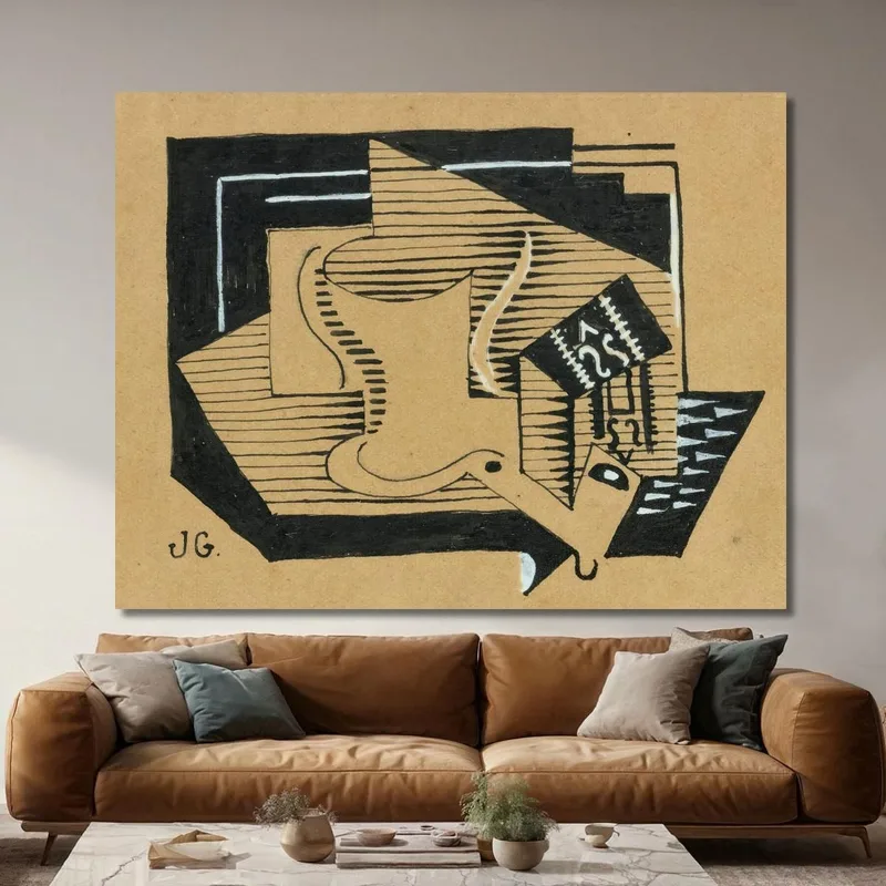 Naturaleza Muerta Con Compotier Juan Gris