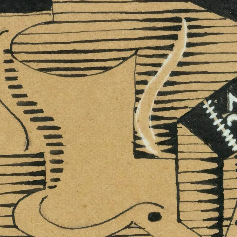 Naturaleza Muerta Con Compotier Juan Gris