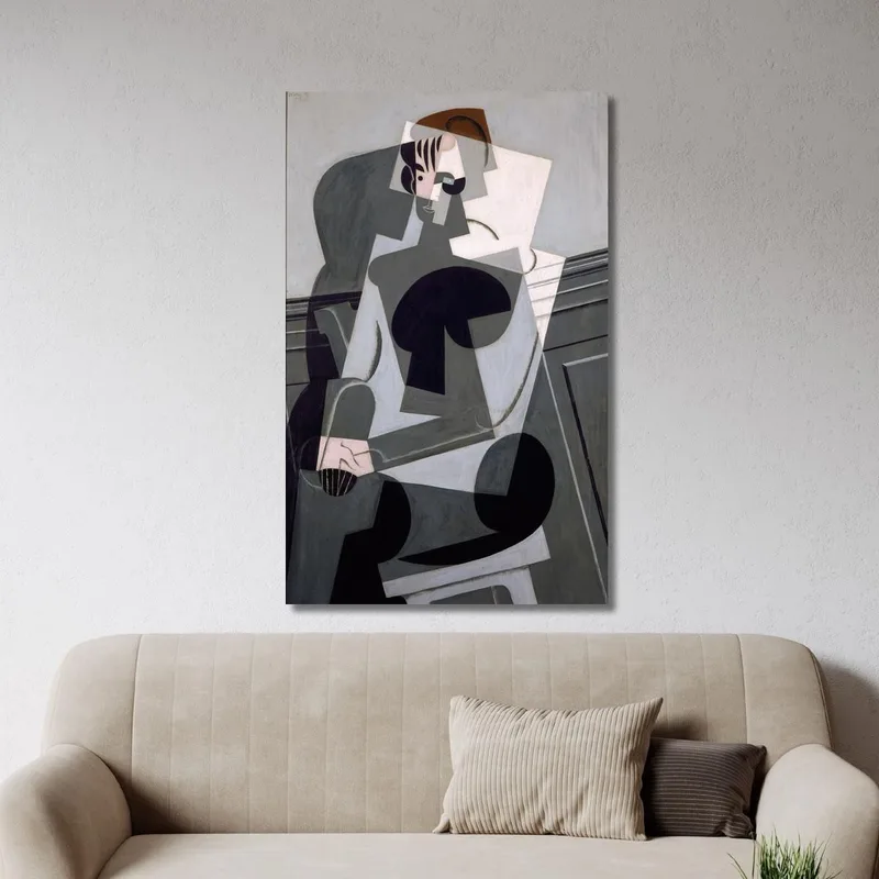 Ritratto Di Josette Gris Juan Gris quadro stampa su tela