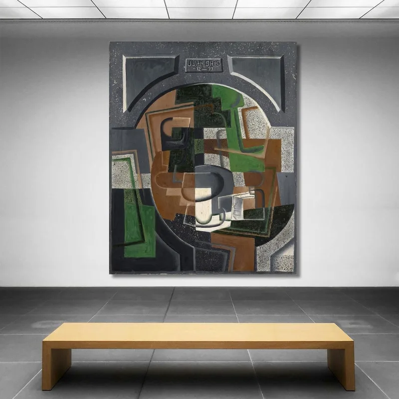 Stillleben Mit Tafel Juan Gris