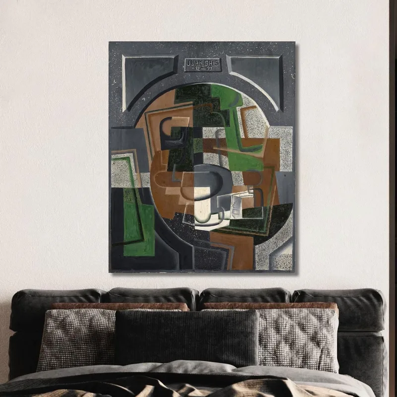 Stillleben Mit Tafel Juan Gris