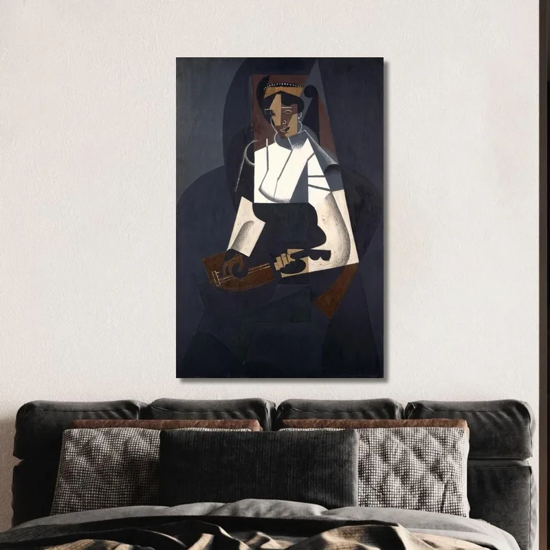 Donna Con Mandolino Juan Gris