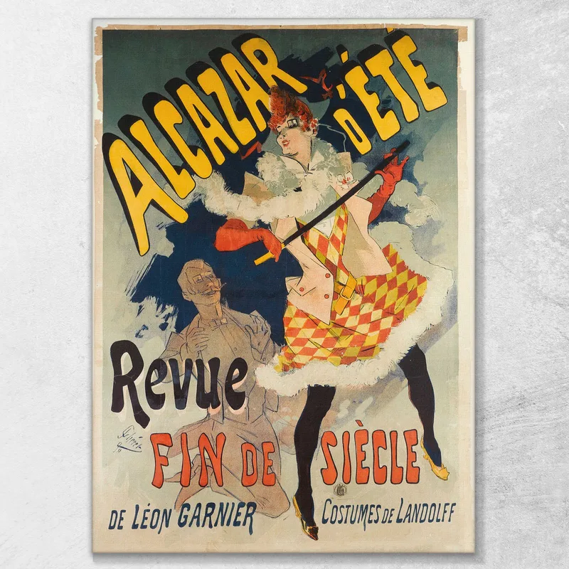 Alcazar D'Ete Revue Fin De Siècle Jules Chéret