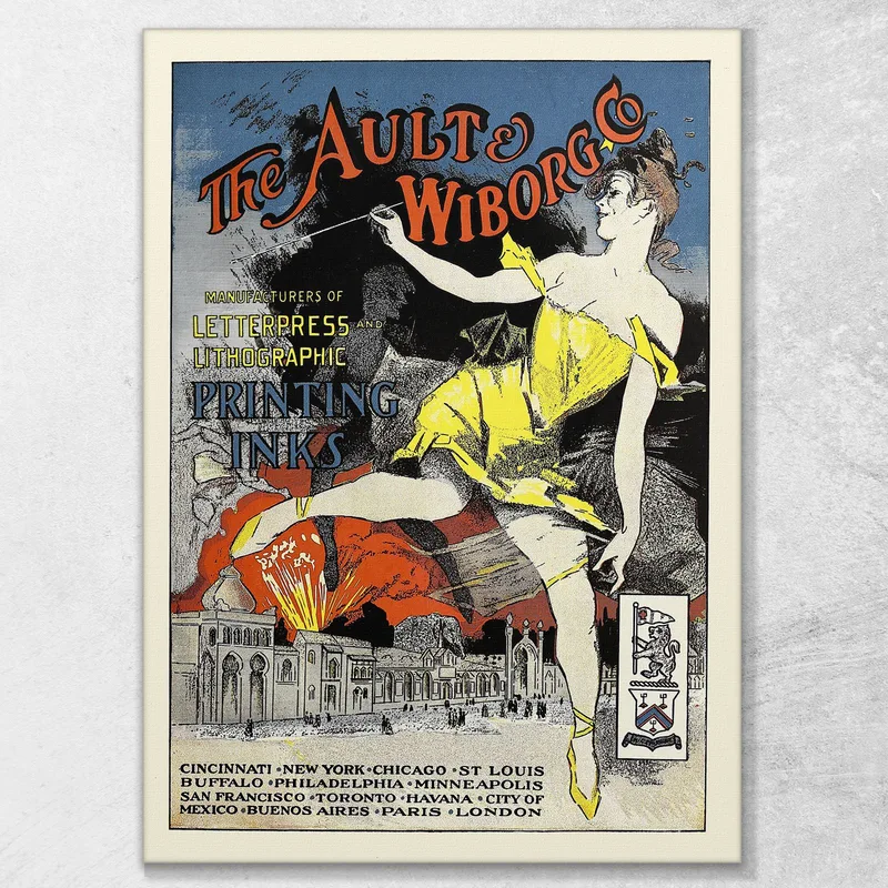 Ault E Wiborg Ad 088 Jules Chéret