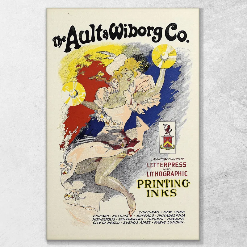 Ault E Wiborg Ad 089 Jules Chéret