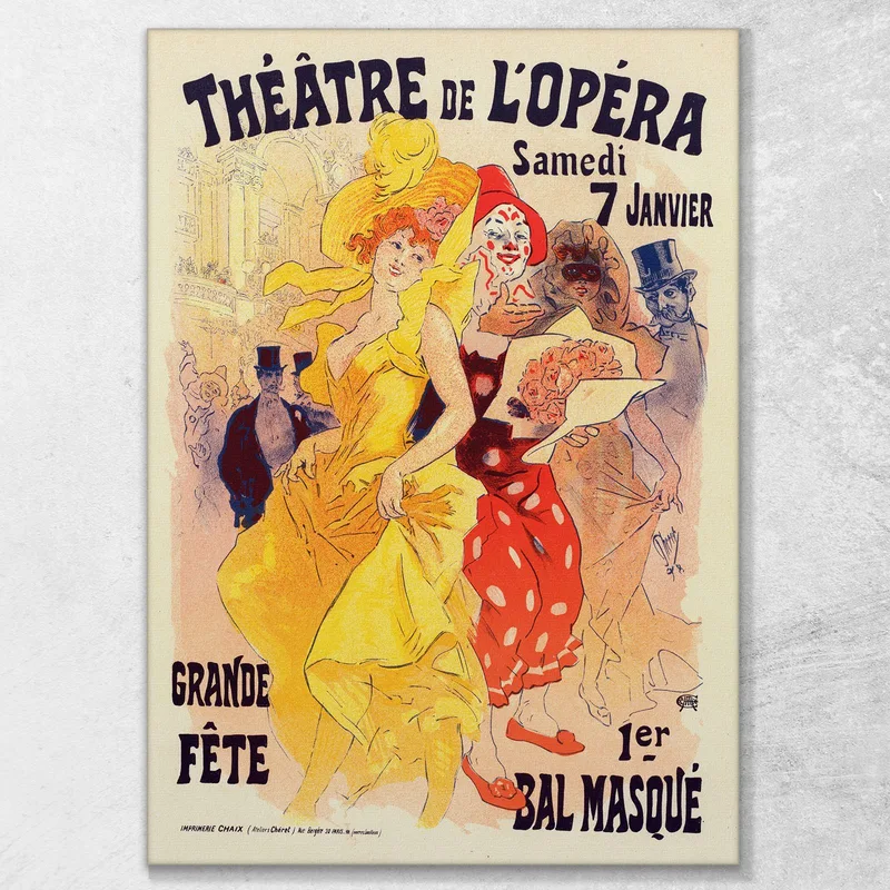 Balli Dell'Opera Nel 1899 Jules Chéret