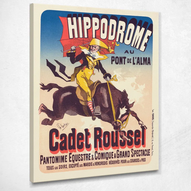 Il Cadetto Roussel Jules Chéret quadro stampa su tela