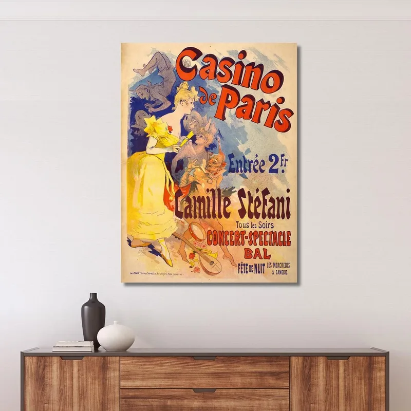 Casino Von Paris Camille Stéfani Konzert-Showball Jules Chéret
