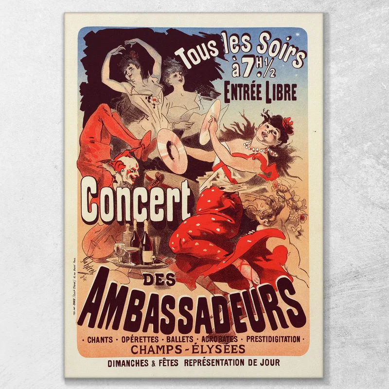 Concerto Degli Ambasciatori Jules Chéret