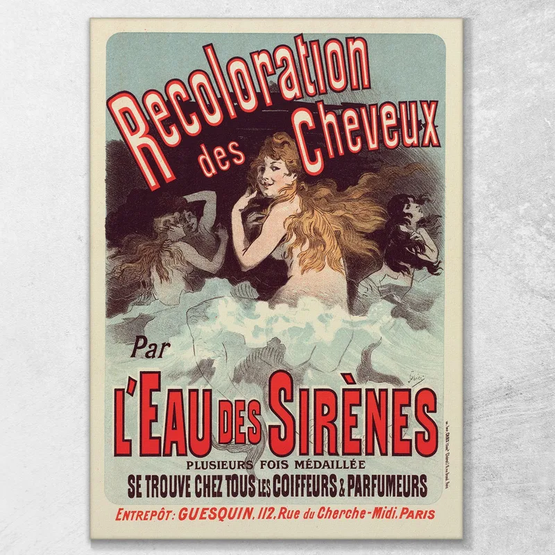 Acqua Della Sirena Jules Chéret