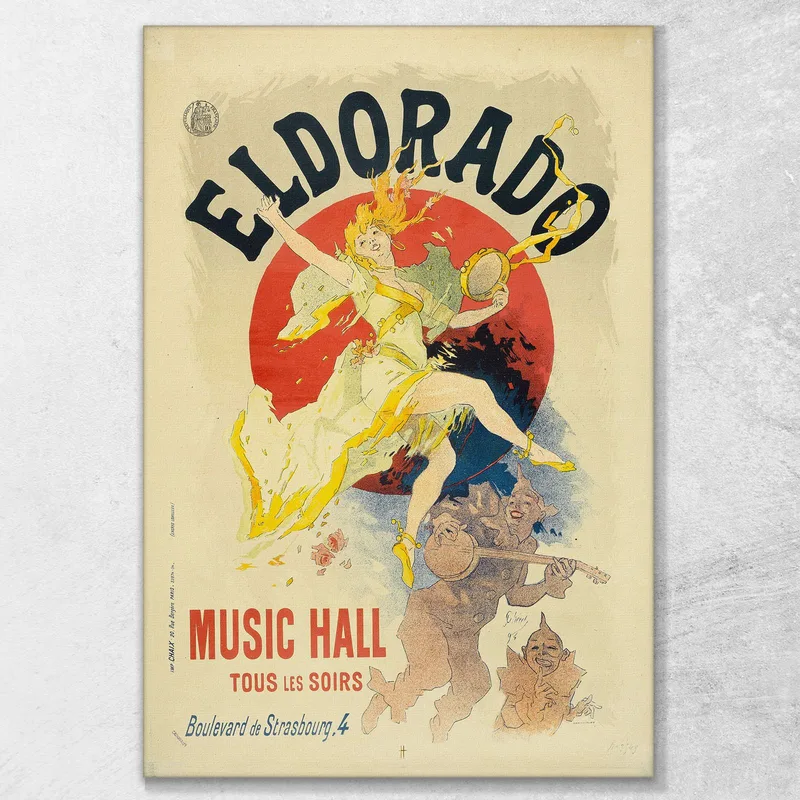 Sala Da Musica Eldorado Jules Chéret